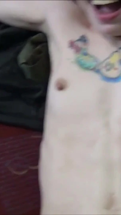 Memorable moment from "Skinny Redhead Emo Stocking Teen POV Fuck by Huge Cock Black"