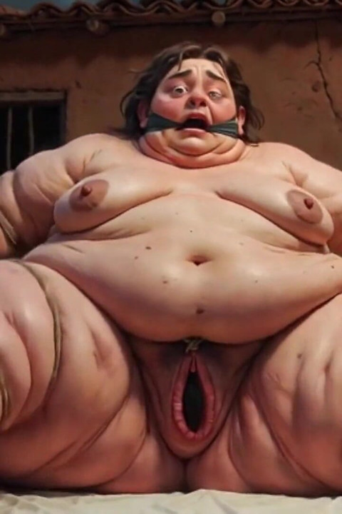 SSBBW in Bondage - Desperate with Fat Wide Wet Pussy