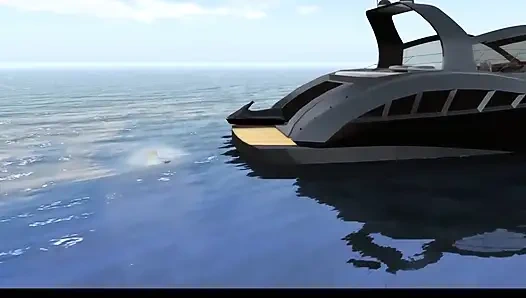 Huge Tits Black Babe 3D Porn - Animated Big Boobs Closeup Tease(Uncensored) Hentai