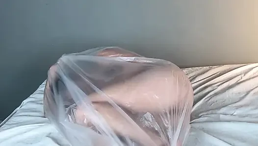 Verzweifeltes bhspiel in plastik