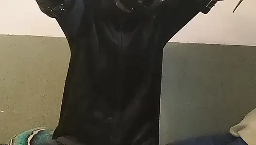 petsuitbreathplay with scubamask