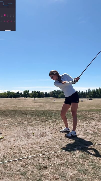 Public Orgasm at the Driving Range