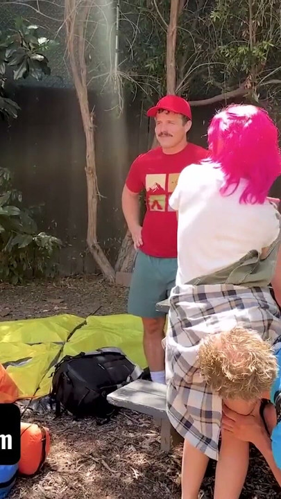 Foursome! We Share My Girlfriend and Fuck Outdoors - Freeuse Fantasy | Clip 1