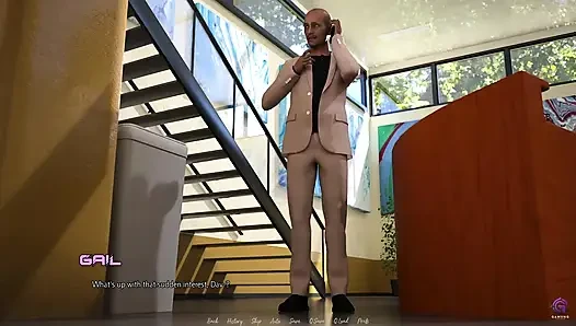 Koca memeli aldatan evli kadın erkek arkadaşı tarafından dölleniyor - ofis
