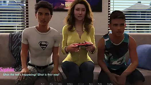 Boys ripped open Sophia shirt