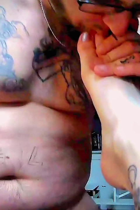 Big Titties and Tattoos Pleasing My Shaft
