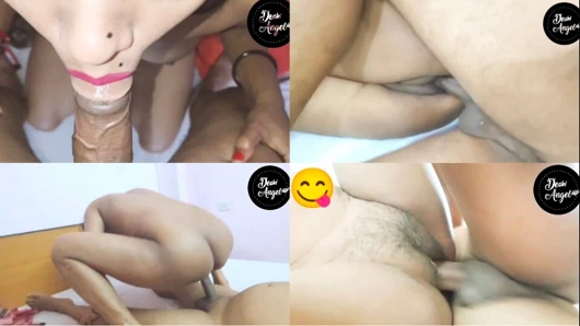 Indische Ex-Freundin Jabardast fickt & gibt tief in den Hals Blowjob