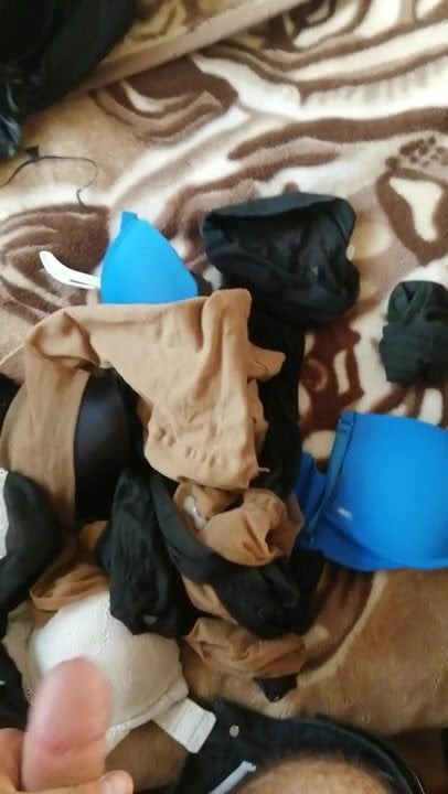 I cum on lingerie