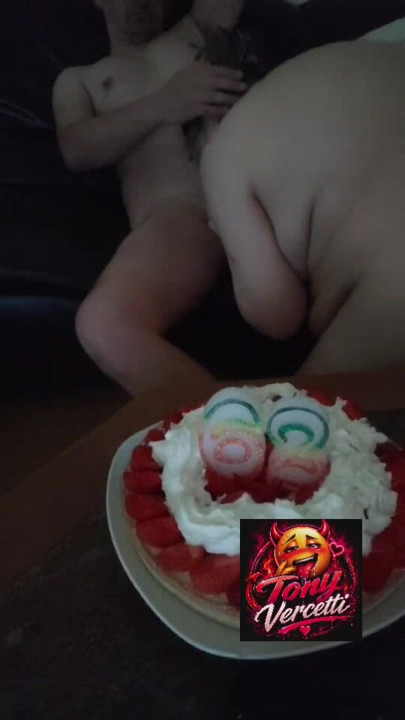 She makes a birthday wish for her 62nd birthday.