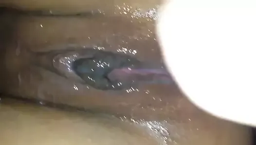 Gloryhole creampie and clean up