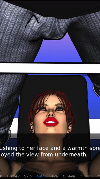 Thrilling moment from "A Couple's duet of love and lust #2 -  Nate went tom the gym where Darral helped her"