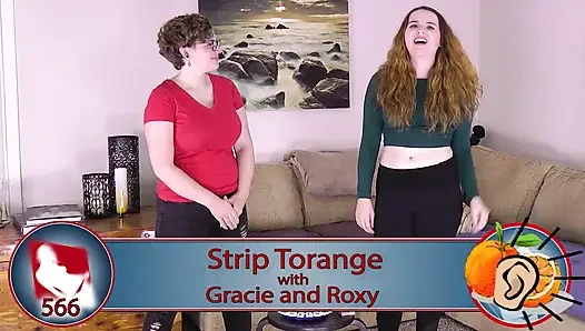 Gracie и Roxy - две соблазнительные игроки в стрип-транж