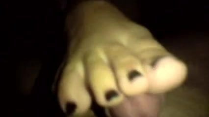 Amateur Footjob