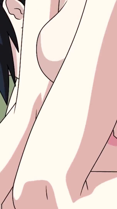 Thrilling moment from "Sakura and Sasuke sex Naruto Kunoichi young hentai anime tits creampie cum missionary japanese"