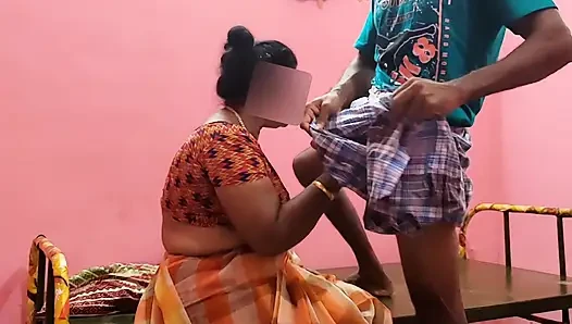 Played with My Stepmother's Big Breasts and Pussy and Had Sex