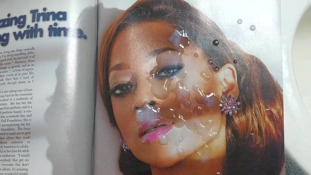 Cum tribute for Trina