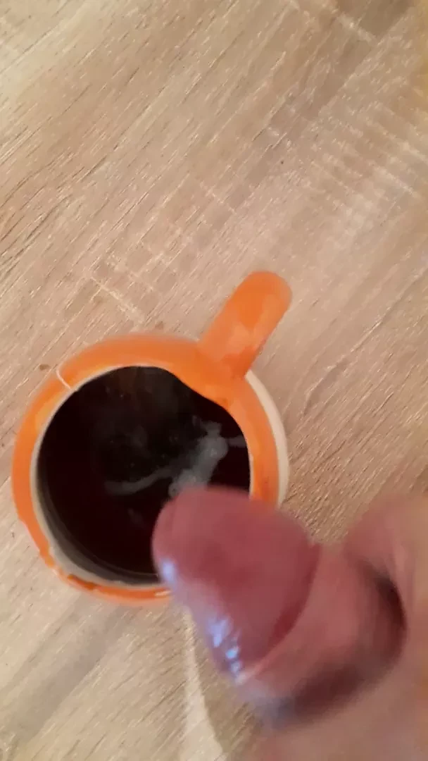 Drink delicious big load sperm tea !