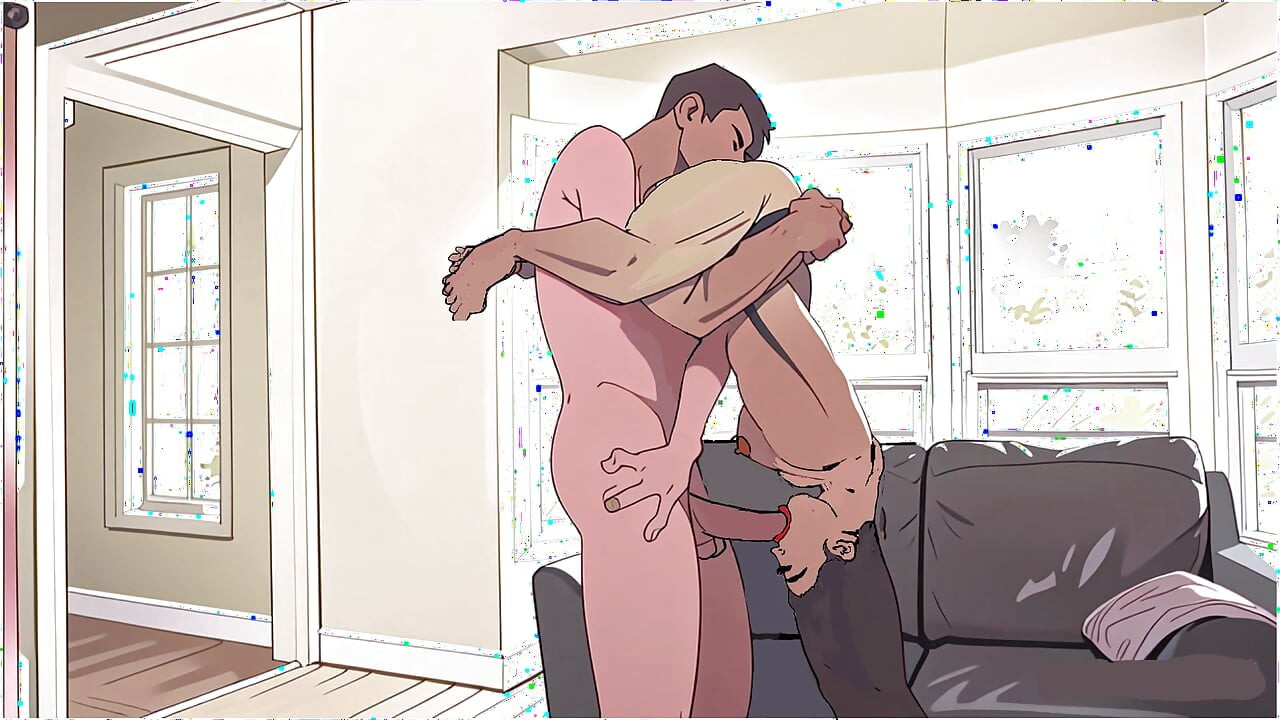 Acrobatic Hentai Ebony Blowjob