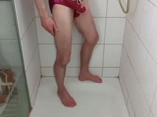 Yo en ducha Cum