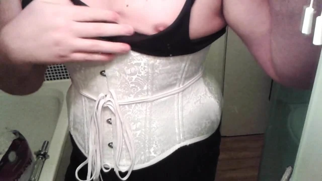 boy tits in corset