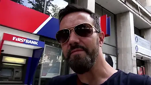 Татуированная блондинка-шлюшка глубоко заглатывает и получает разлом ее задницу!