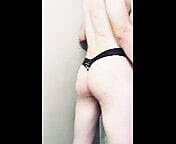 FLAYCAKES In A Black Thong