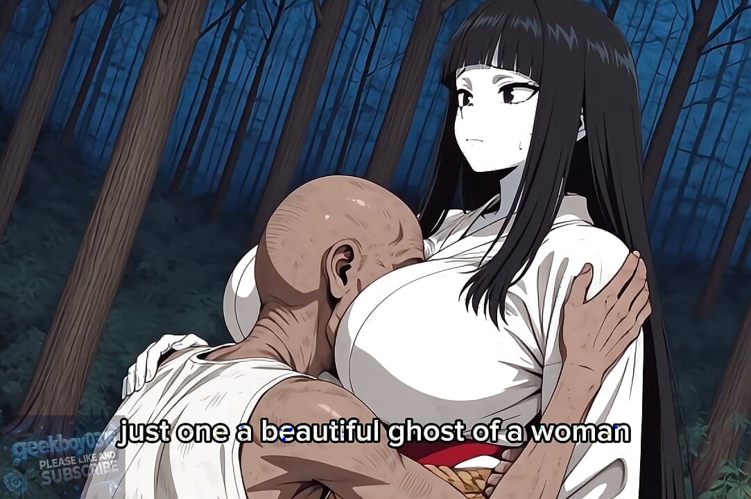 Curvy Hot Ghost ladki ugly aadmi ke saath sex karti hai gaon ki population badhane ke liye - hentai ai anime