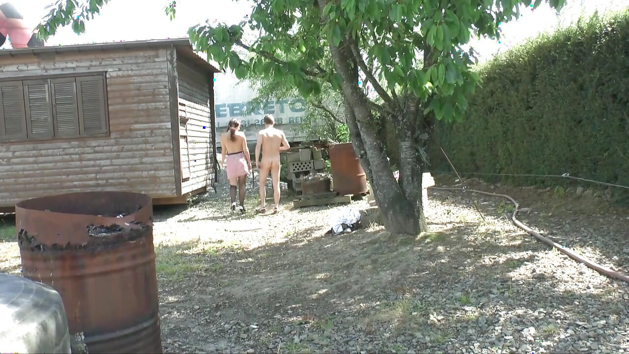 Horny brunette slut takes it in the ass