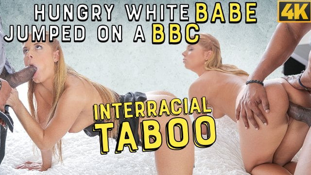 BLACK4K. Lovers can have interracial sex after business trip