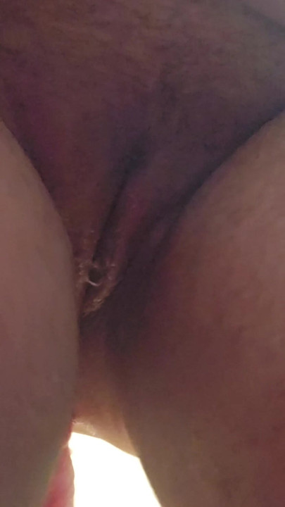Trying to fit my new dildo in my ass, it's stretching so much my legs were shaking