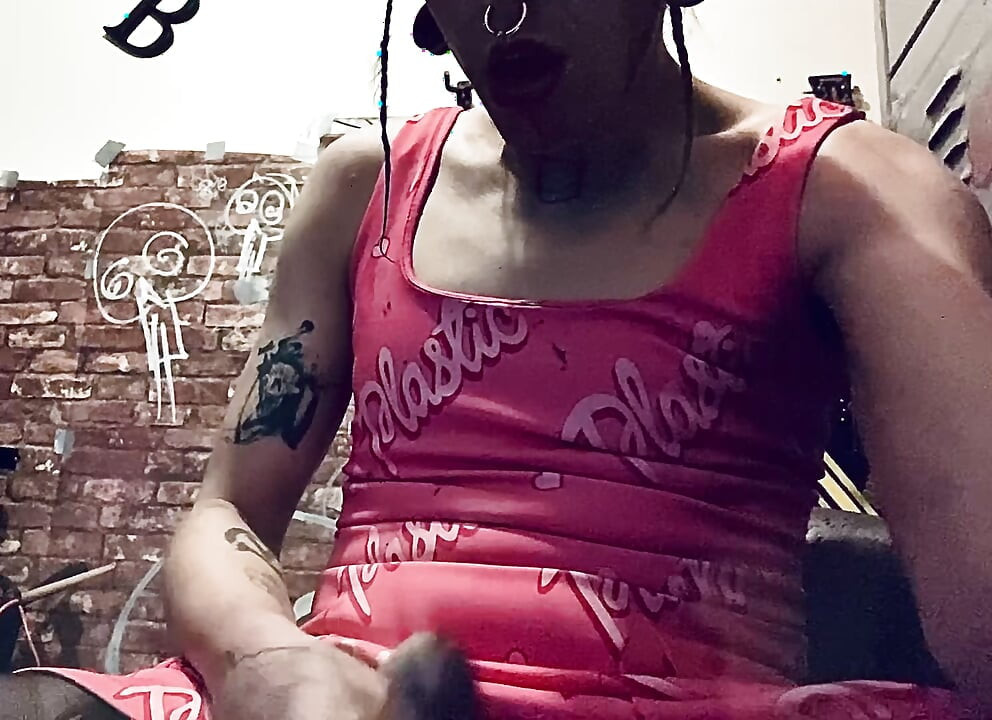 Masturbating Krystie Khaos