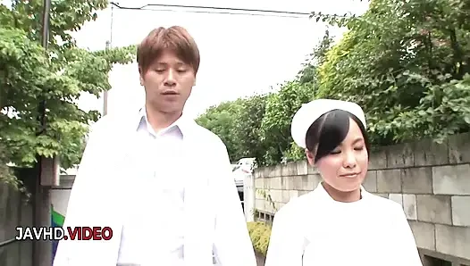 Miho Tsujii Deepthroats Cock Before Getting Pounded Hard