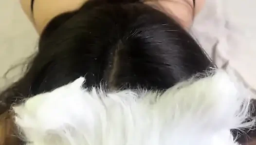 Today I'm a Naughty Kitten Who Wants Milk