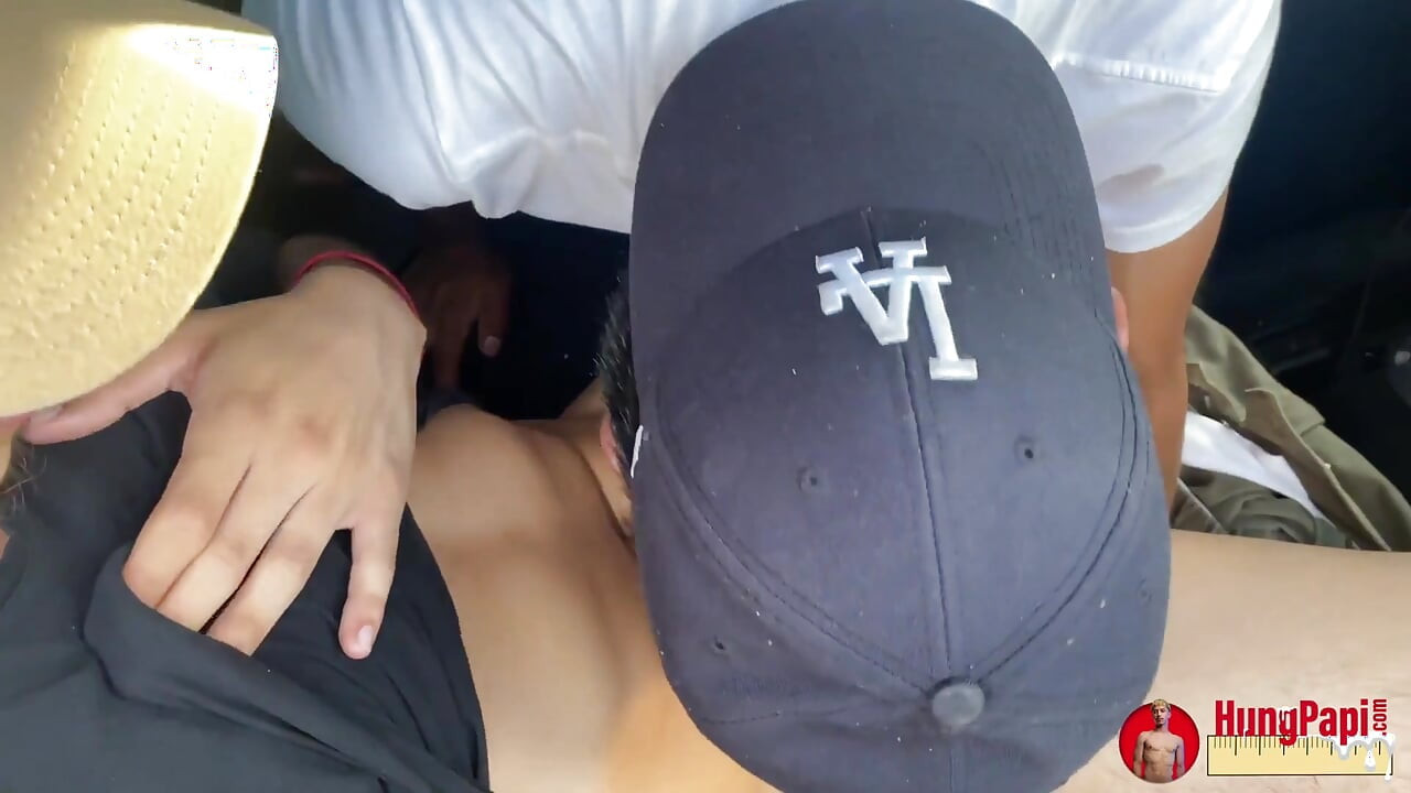 Skinny Big Dick Uncut Twink Public Sex Caught Big Load!