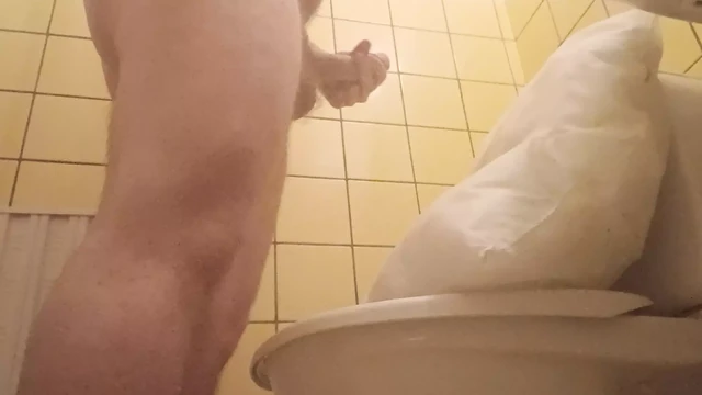 Cumming toilet pillow