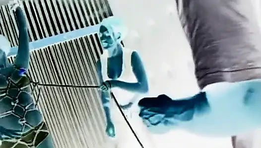 Three domina's are receiving a huge dose of punishment in removed scenes