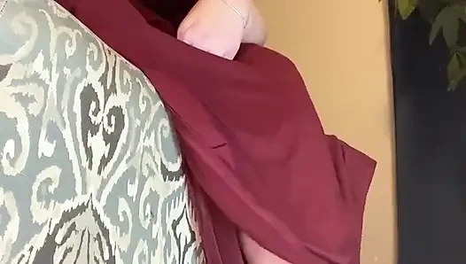 She Dangles and Shakes Her Foot While Instructing You to Cum -part 1 Out of 2