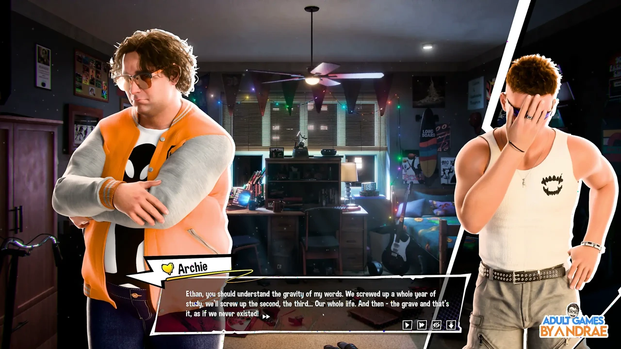Freshman Project Sex Gameplay Part 1 - Ethan’s First Chaotic Night at the Tavern