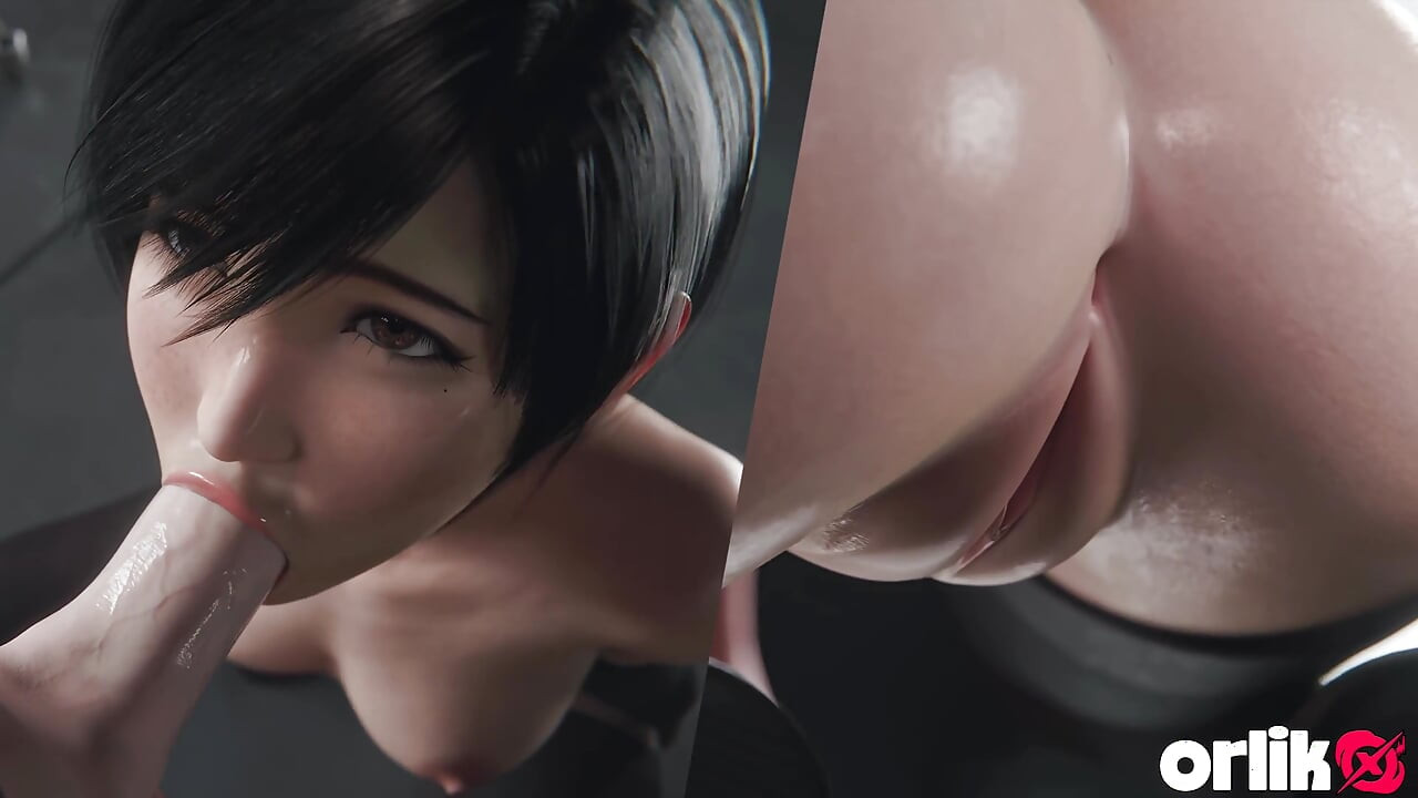 Yuffie Final Fantasy 7 Completely Nude Blowjob Service - Wet & Messy 4K 3D Animation