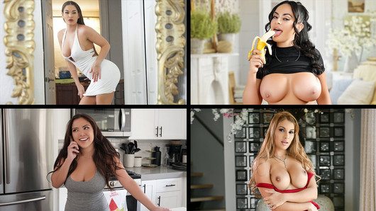 Compilation de latinas avec Mercedes Carrera, Miss Raquel, Carmela Clutch et Kiki Klout