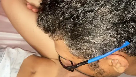 I Share Room with My Suggar Dady, My Lord Fuck Me Well Good and He Takes All the Milk Out of Me