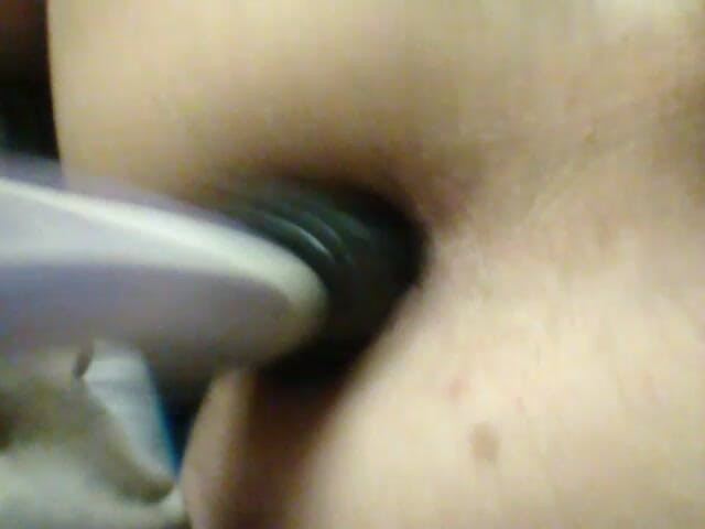 お尻をいっぱいにしてる