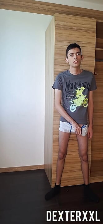 Rafageek Sexy Skinny Friend Fuck Me Bareback. Gay Anal