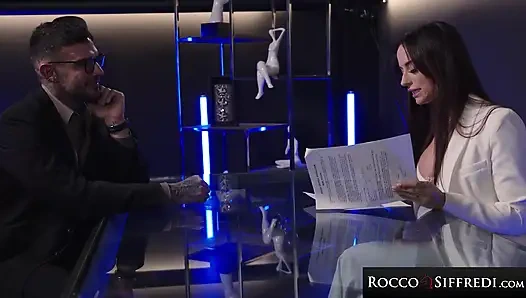 ROCCO SIFFREDI - Hottie Audrey Reid Screams While Getting Wrecked by a Huge Cock