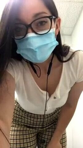 Stripping down at work