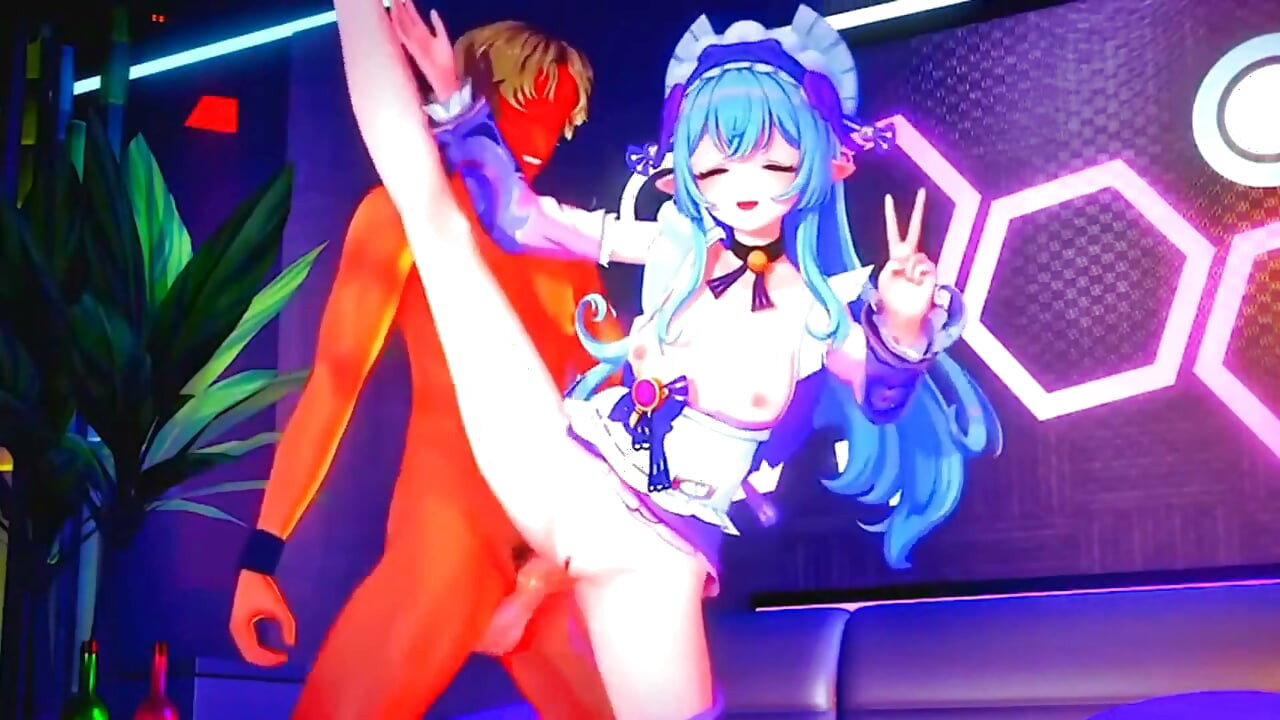 原神 - 瑞木のいたずらなNTRセックスシーン - 3D変態アニメーション