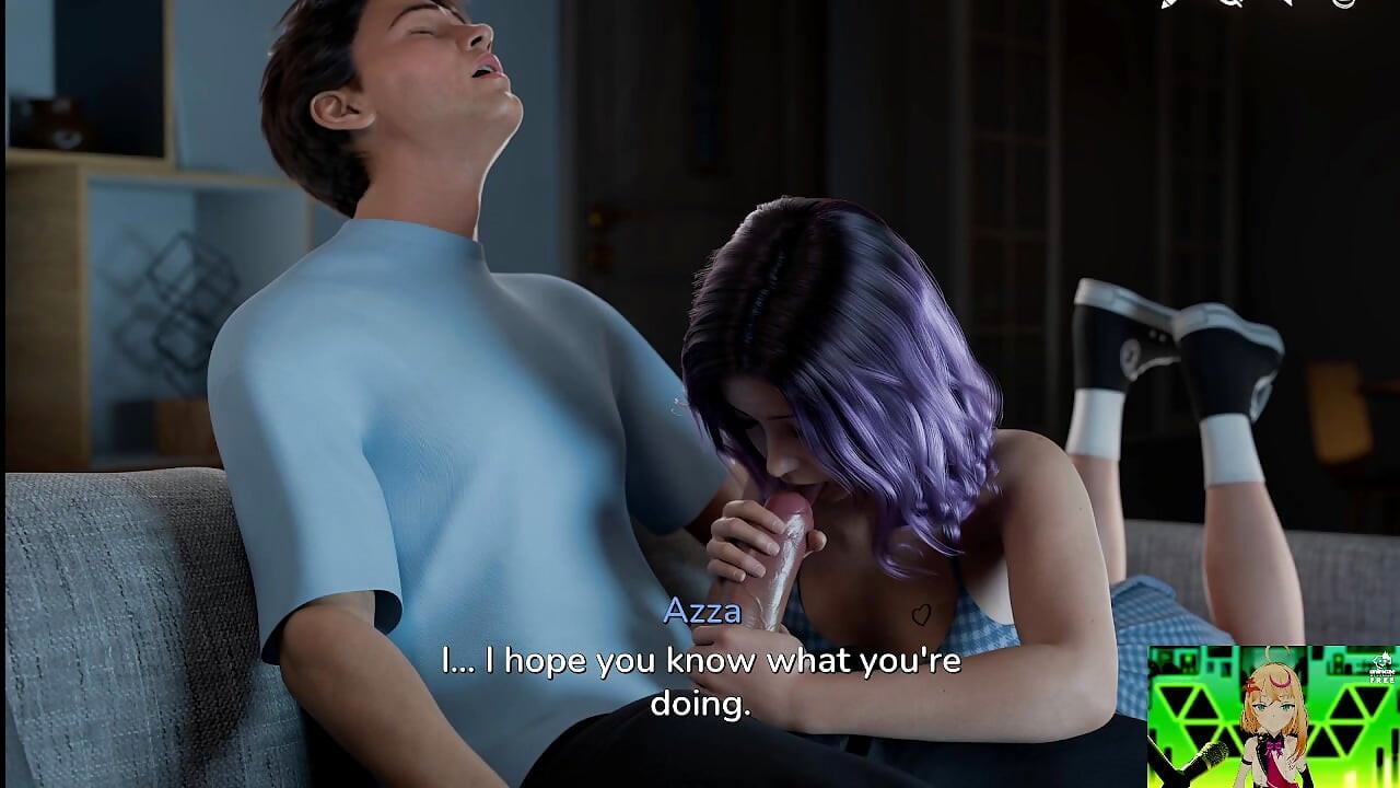 Lily Pleasures Him With a Slow, Sensual Blowjob