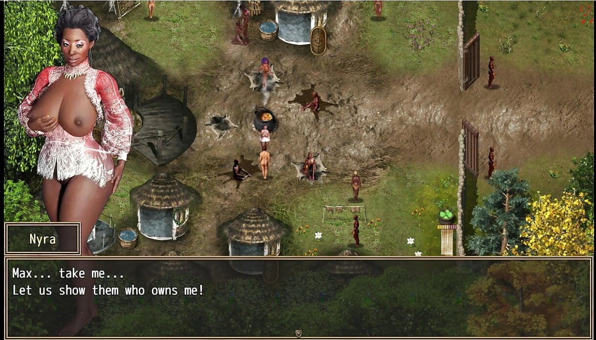 Struggle with sins  nyra (Tribal ) fucks infront of her tribe by her husband