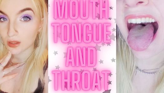嘴巴、舌头和喉咙