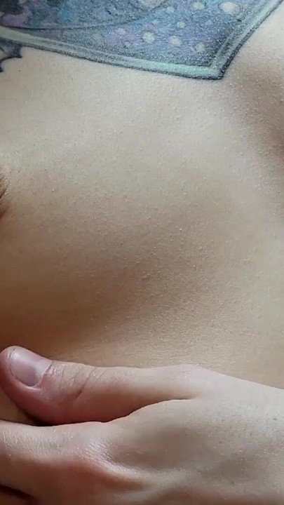 Cutie Plays With Her Puffy Nipples | Clip 3
